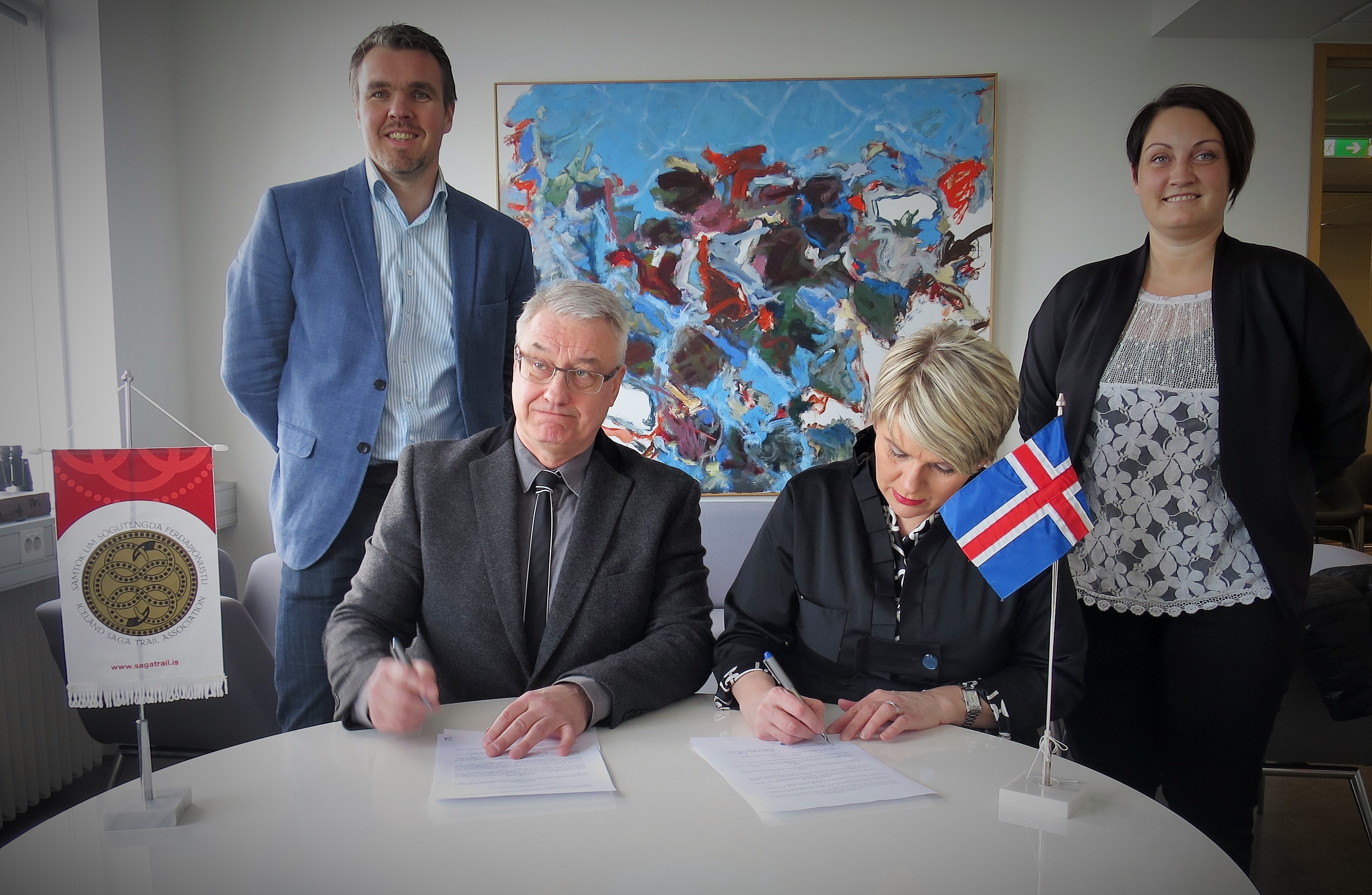 Rögnvaldur Guðmundsson og Ragnheiður Elín Árnadóttir