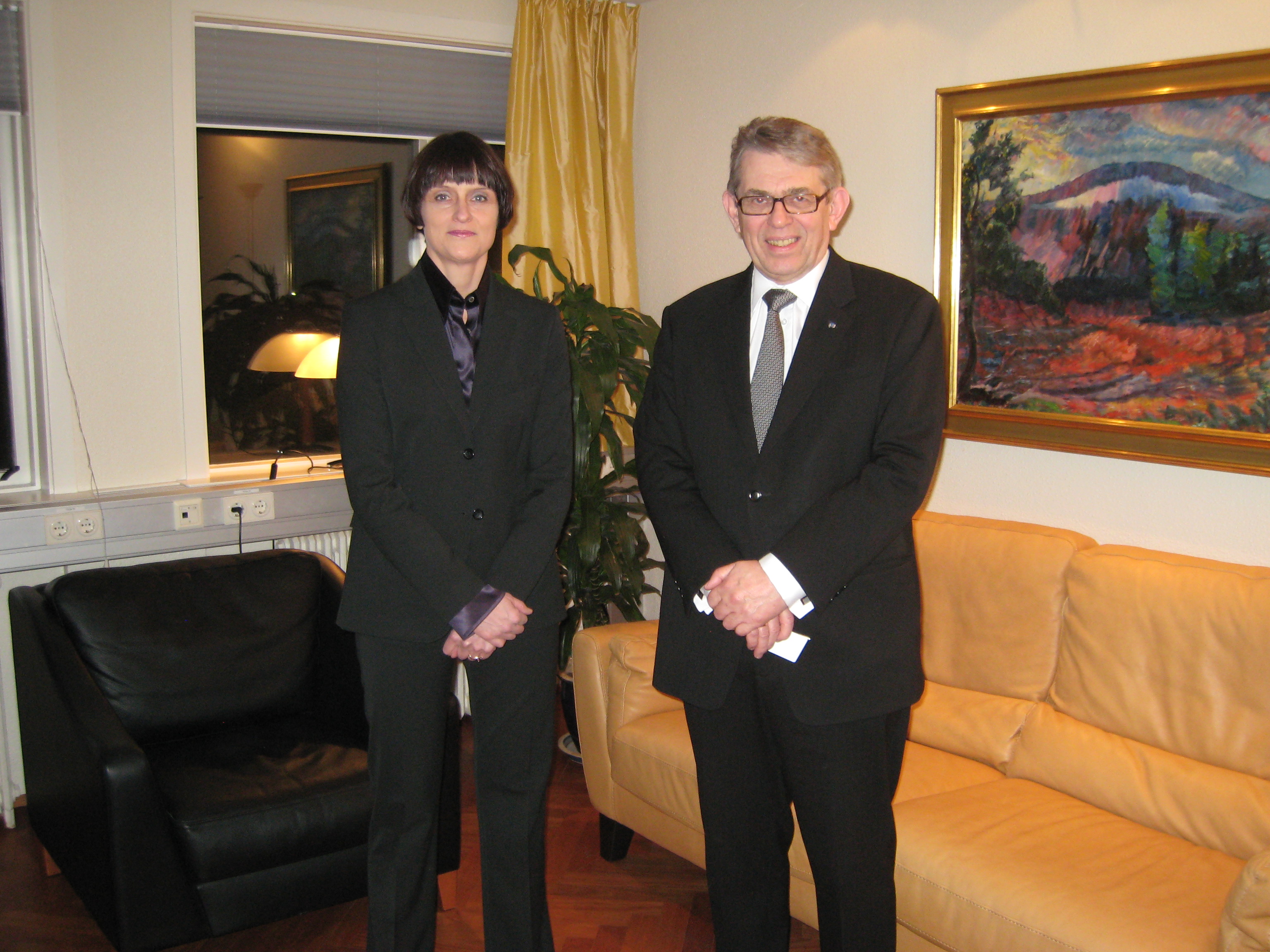 Ragna Árnadóttir og Björn Bjarnason